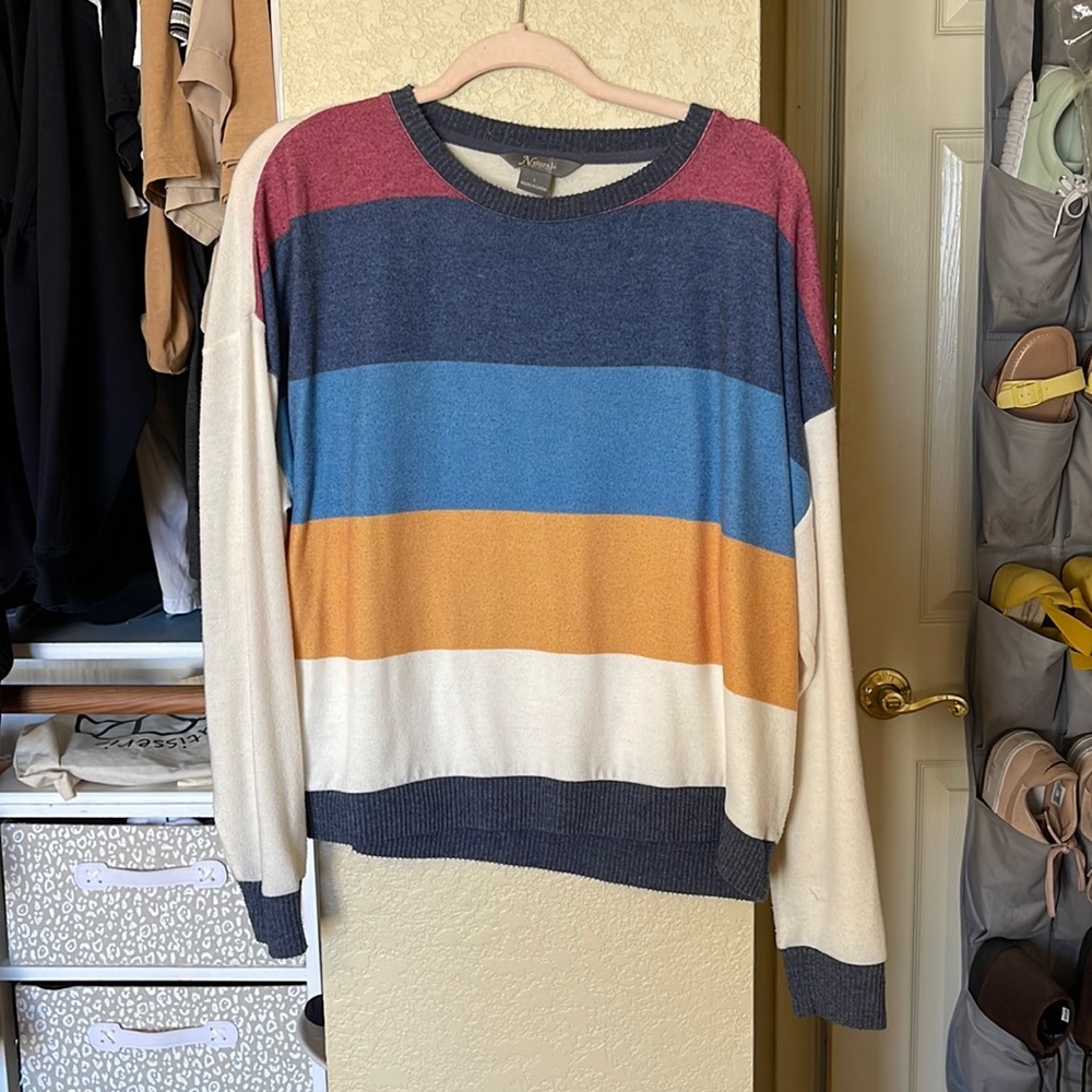 Multicolored Natural Reflections Sweater!